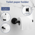 Toilet Paper Storage Holder Stainless Steel Round Tissue Hanger Wall Mount Toilet Paper Roll Dispenser Bathroom Rack Stand