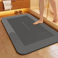 Diatomite Super Absorbent Bath Mat Non-Slip Bathroom Floor Mat Quick Dry Easy Clean