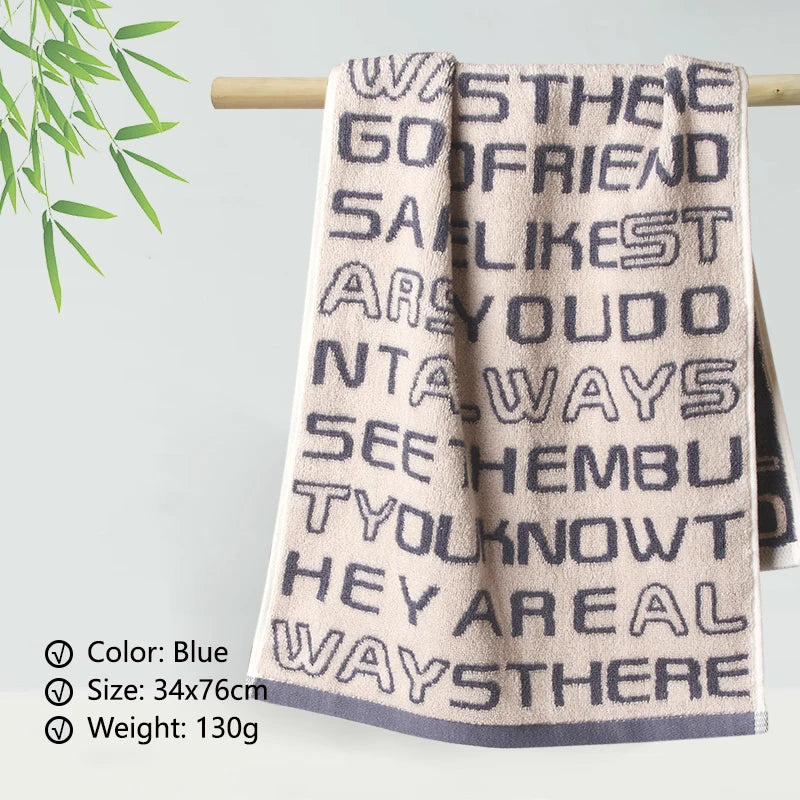100% Bamboo Fiber Adult Towels Soft And Absorbent Sport Towels For Both Men Women Face Hand Shower Towel for Bathroom Towel