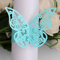 50Pcs Paper Napkin Rings for Wedding Birthday Christmas Dinner Home Table Decoration Napkin Rings Holders Party Supplies