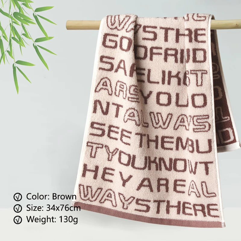 100% Bamboo Fiber Adult Towels Soft And Absorbent Sport Towels For Both Men Women Face Hand Shower Towel for Bathroom Towel