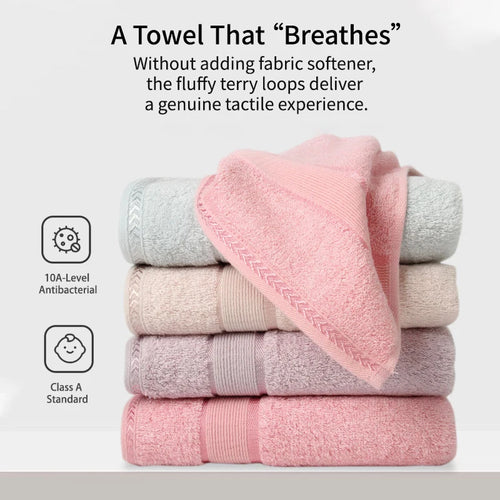 100% Bamboo Fiber Adult Towels Soft And Absorbent Sport Towels For Both Men Women Face Hand Shower Towel for Bathroom Towel