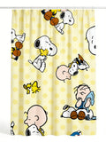 Snoopy Themed Shower Curtain With Hooks Waterproof Washable Quick Install For Dorm Home Bathroom Use