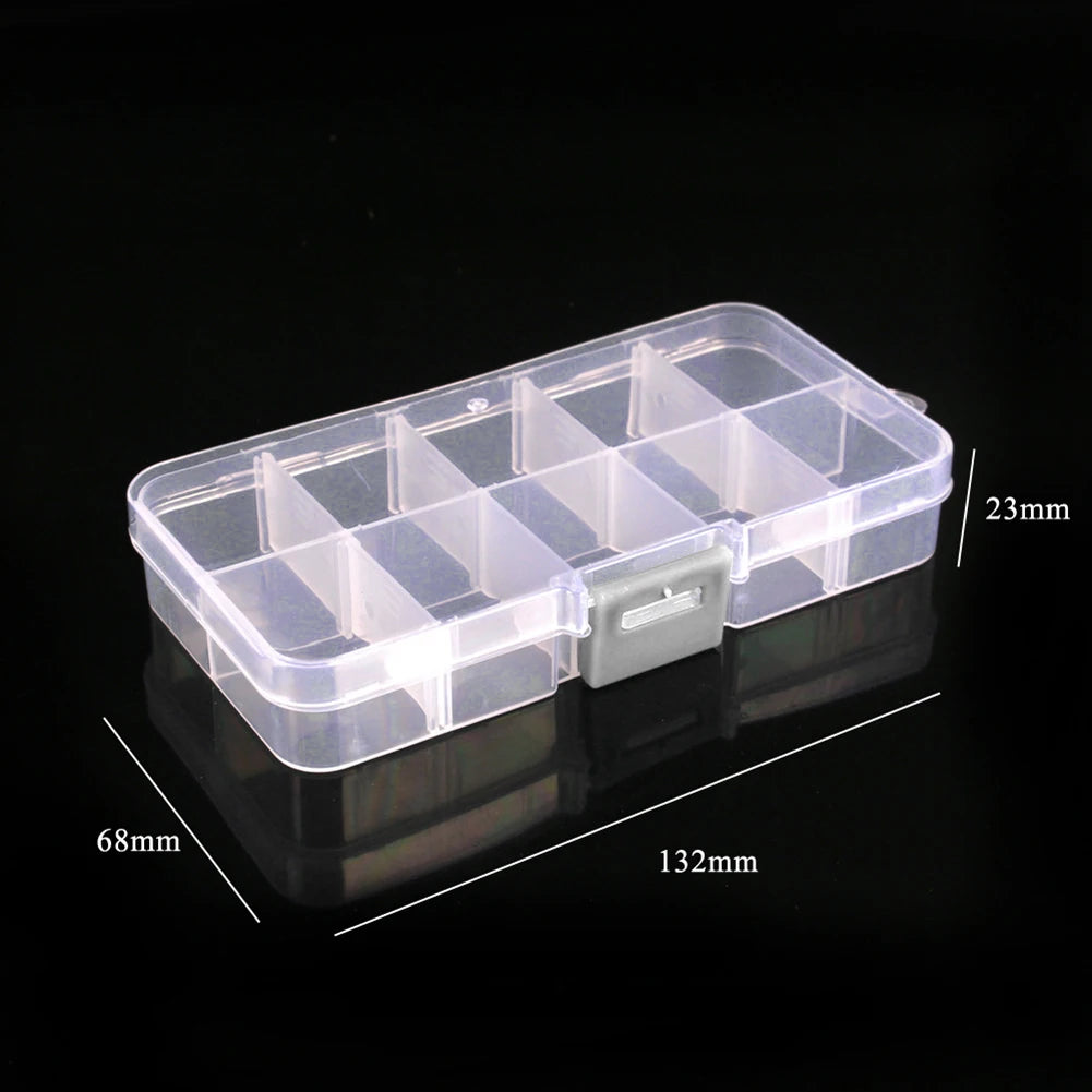 10 slot fishing lure box Medium Lock Tackle with TakLogic Technology Lure Lock Medium Box w/Taklogic Utility Tackle Box 10 Slot Utility Box -