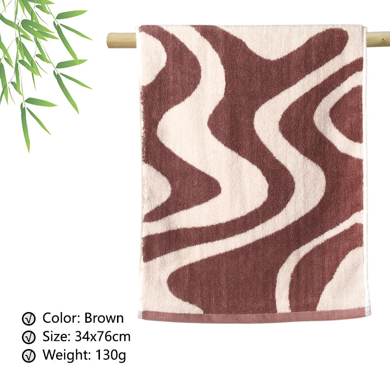 100% Bamboo Fiber Adult Towels Soft And Absorbent Sport Towels For Both Men Women Face Hand Shower Towel for Bathroom Towel